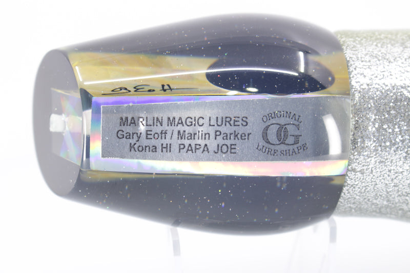 Marlin Magic Golden MOP Black Back Taxi Eyes Papa Joe 16" 19oz Skirted