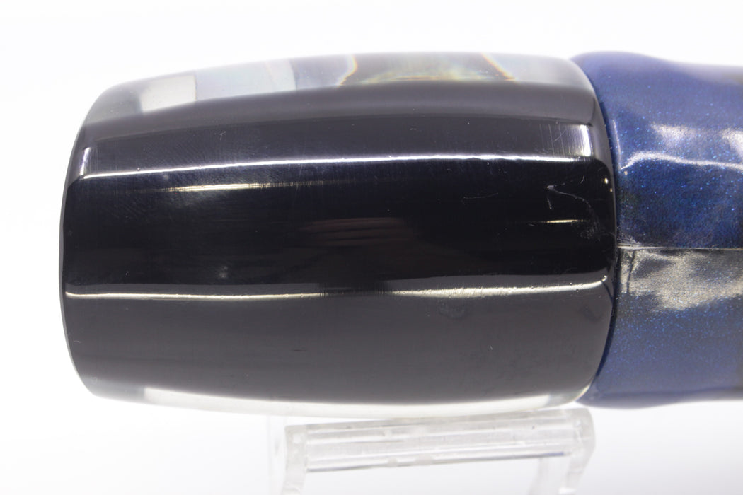 Marlin Magic Tahitian MOP Black Back Large Ruckus 14" 11.3oz FT Vinyl Blue Tiger