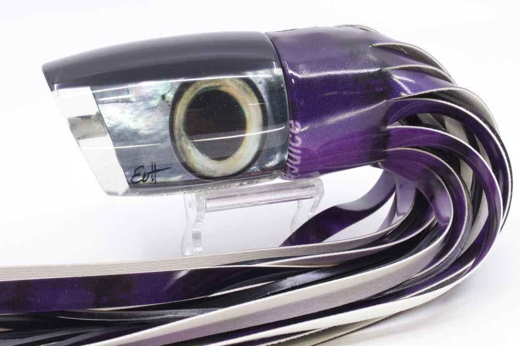 Marlin Magic Tahitian MOP Black Back Large Ruckus 14" 11.3oz FT Vinyl Grape Juice