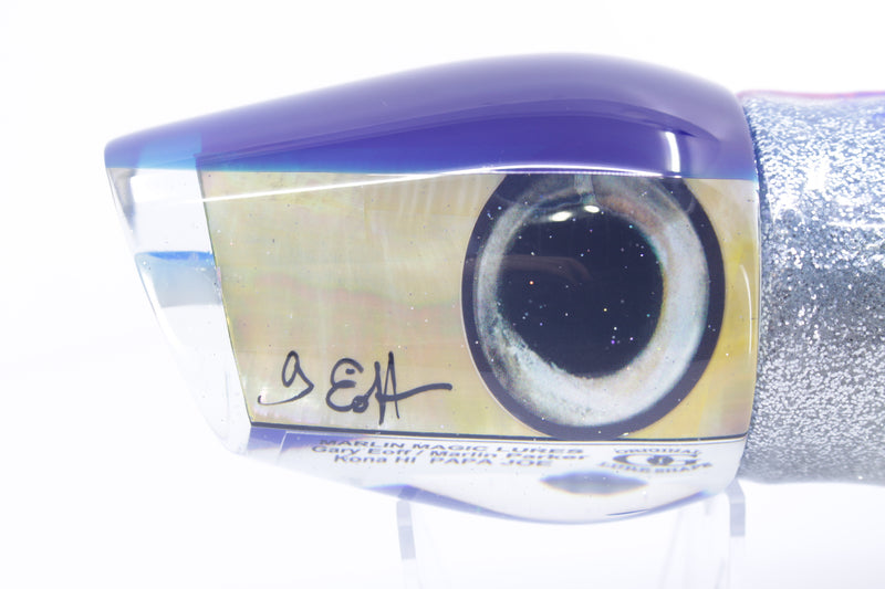 Marlin Magic Golden MOP Blue Back Taxi Eyes Papa Joe 16" 19oz Skirted