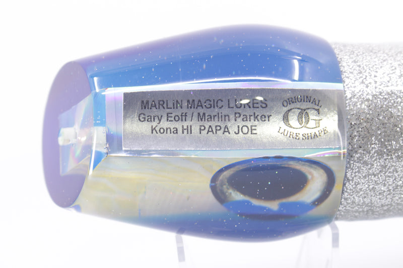 Marlin Magic Golden MOP Blue Back Taxi Eyes Papa Joe 16" 19oz Skirted