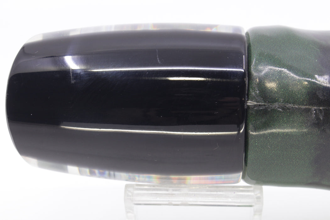 Marlin Magic Tahitian MOP Black Back Large Ruckus 14" 11.3oz FT Vinyl Green Tiger