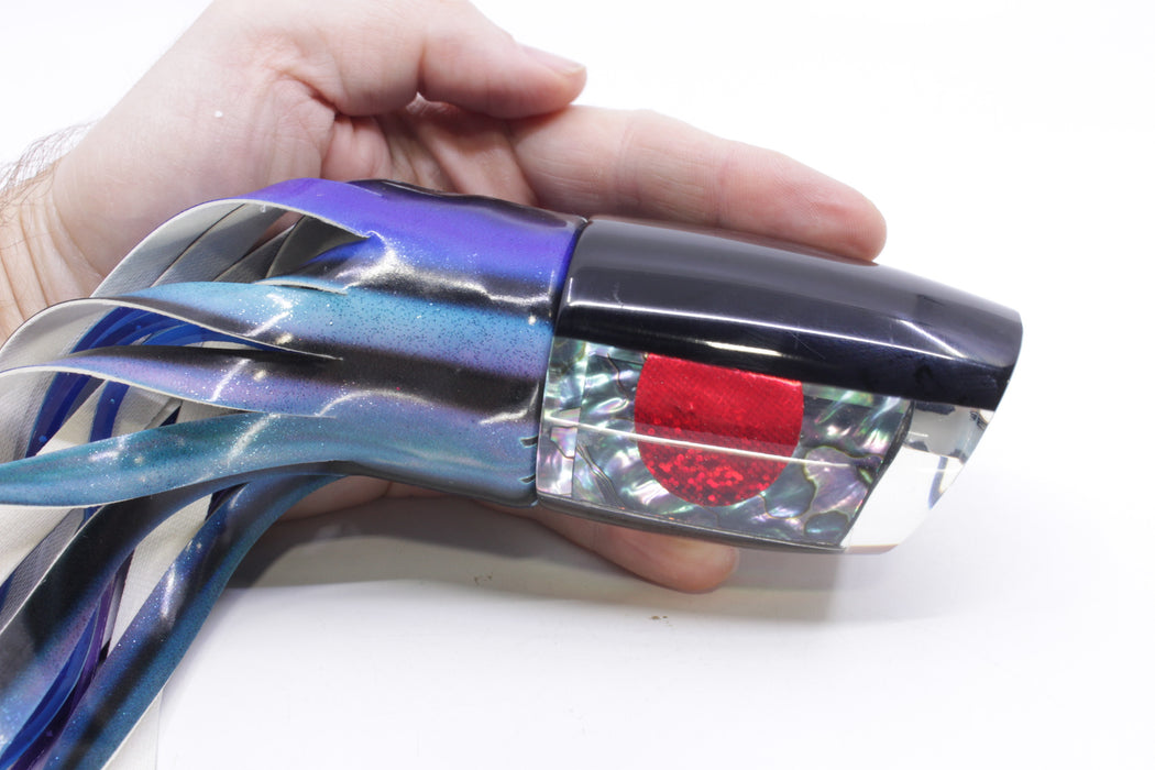 Marlin Magic Blue-Purple Abalone Black Back Large Ruckus 14" 11.3oz FT Vinyl Skipjack