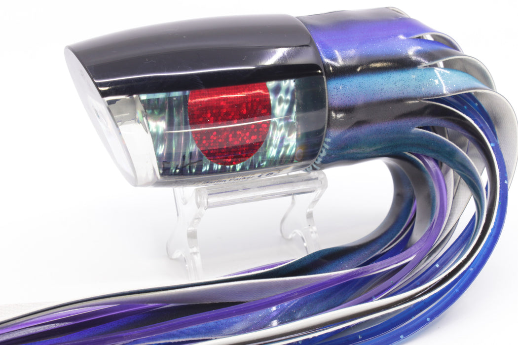 Marlin Magic Blue-Purple Abalone Black Back Large Ruckus 14" 11.3oz FT Vinyl Skipjack