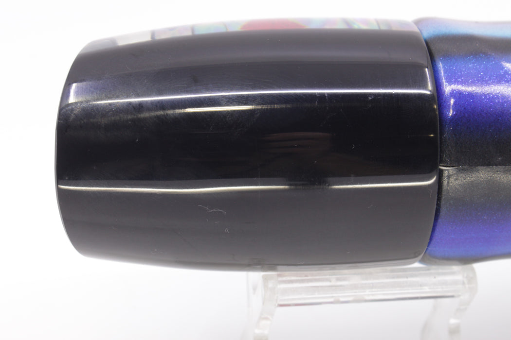 Marlin Magic Blue-Purple Abalone Black Back Large Ruckus 14" 11.3oz FT Vinyl Skipjack