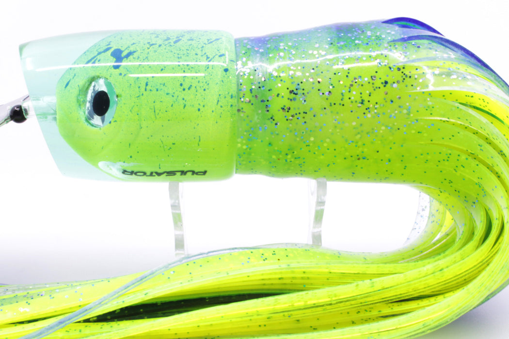 Pulsator Lures Mahi Fish Head Dominator Bonito 14" 10oz Skirted GZE