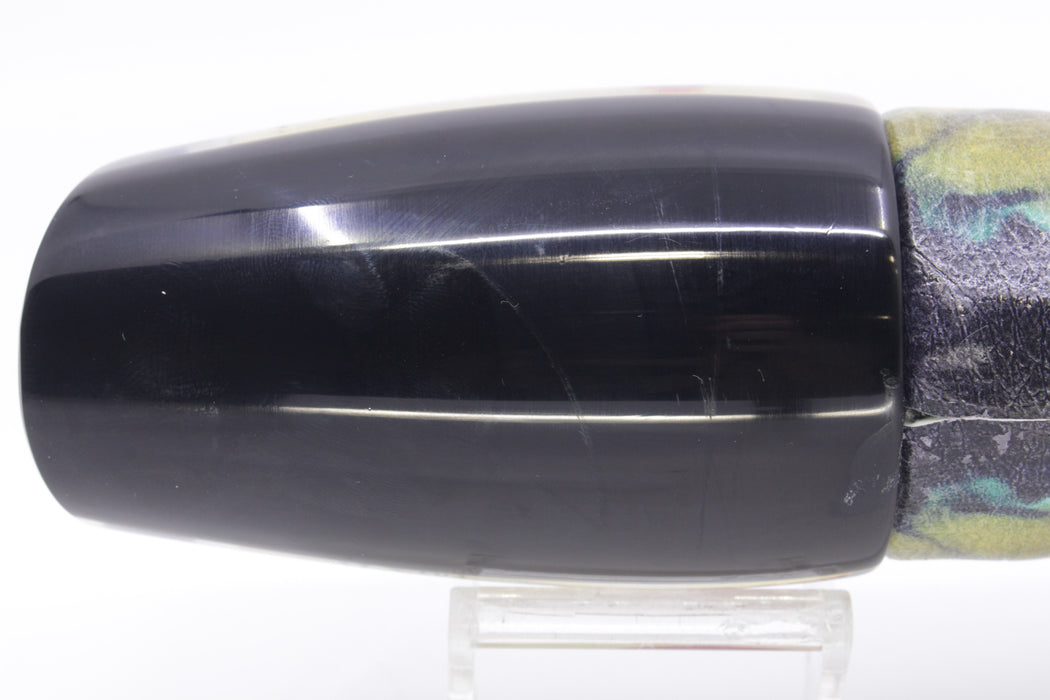 Marlin Magic Golden MOP Black Back Red Eyes Super Dog 16" 17oz ALV Yellowfin