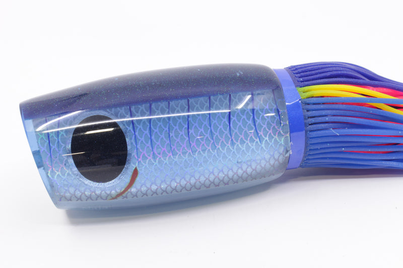 Amaral Lures Ice Blue Rainbow Scale Blue Back Naja 16" 14.5oz Blue/Pink