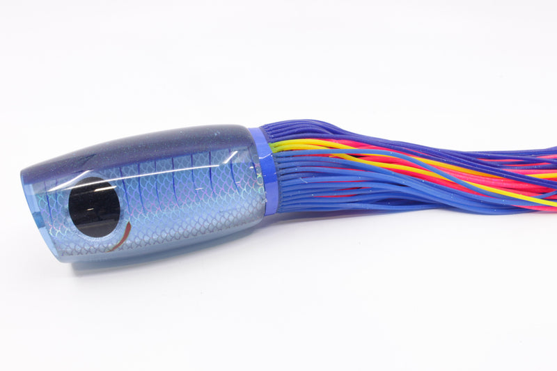 Amaral Lures Ice Blue Rainbow Scale Blue Back Naja 16" 14.5oz Blue/Pink