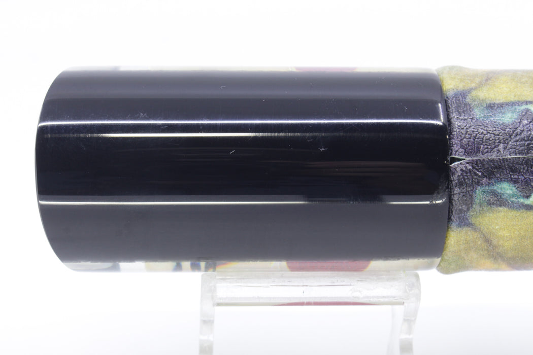 Marlin Magic Golden MOP Black Back Red Eyes Papa George 12" 9oz ALV Yellowfin