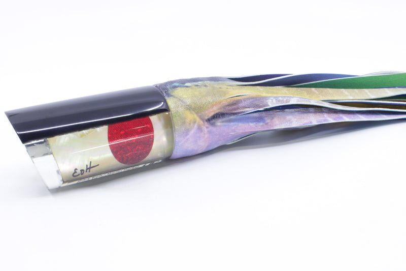 Marlin Magic Golden MOP Black Back Red Eyes Papa George 12" 9oz ALV Yellowfin