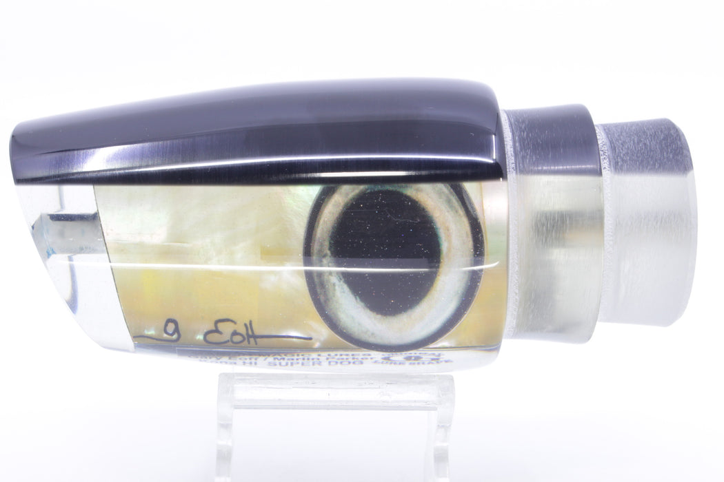 Marlin Magic Golden MOP Black Back Taxidermy Eyes Super Dog 16" 12oz