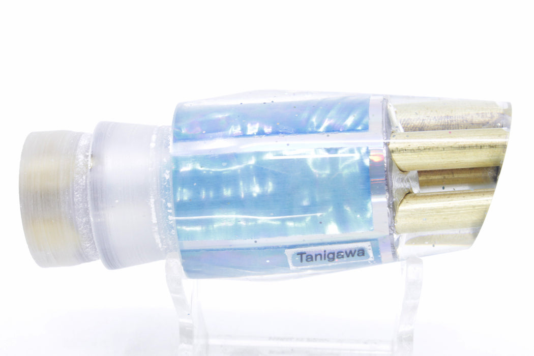Tanigawa Lures Ice Blue MOP 4-Hole Slant 9"+ 7.5oz