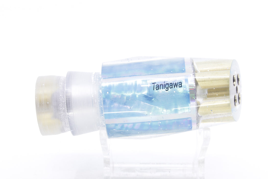 Tanigawa Lures Ice Blue MOP 4-Hole Slant 9"+ 7.5oz