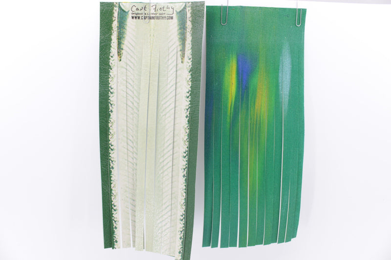 Frothy "A La Vive" Pre-Cut Vinyl Sheets - Ballyhoo Green EZ-K