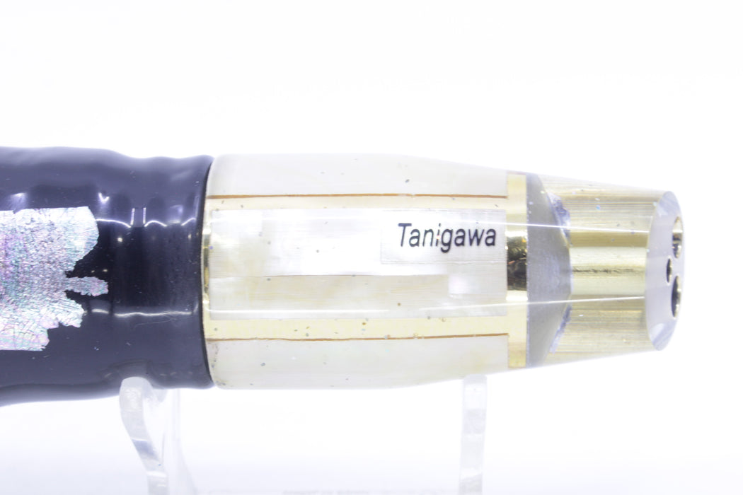 Tanigawa Lures Golden MOP 2-Hole Slant 9"+ 11oz Skirted Yellowfin