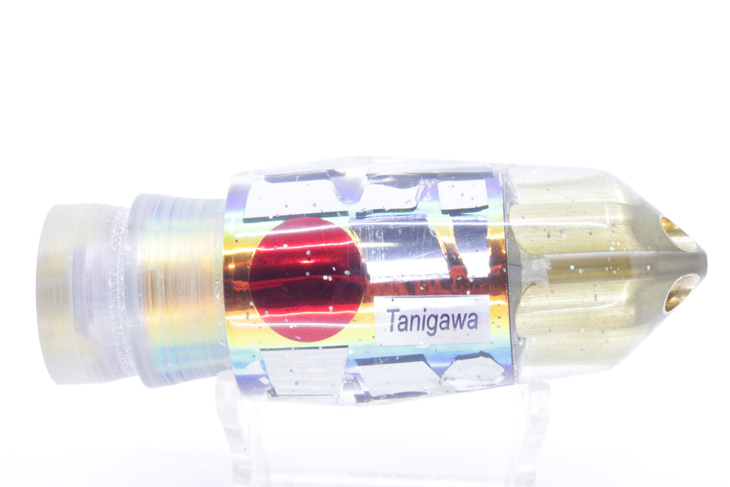 Tanigawa Lures Sunset Rainbow Cracked Glass American Express 4-H Bullet 9"+ 8oz