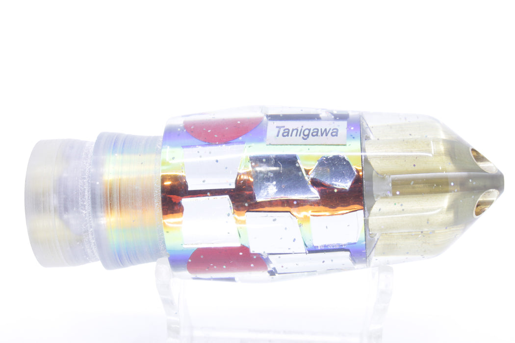 Tanigawa Lures Sunset Rainbow Cracked Glass American Express 4-H Bullet 9"+ 8oz