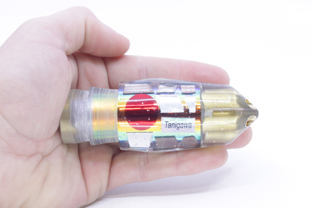 Tanigawa Lures Sunset Rainbow Cracked Glass American Express 4-H Bullet 9"+ 8oz