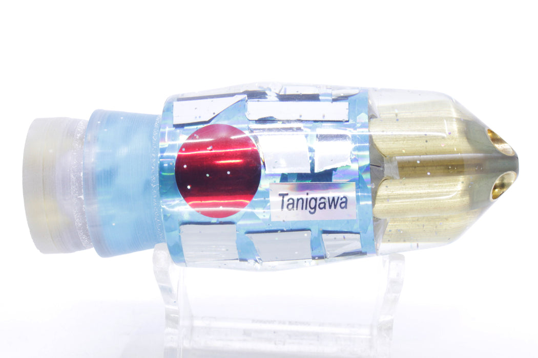 Tanigawa Lures Ice Blue Rainbow Cracked Glass American Express 4-H Bullet 9"+ 8oz