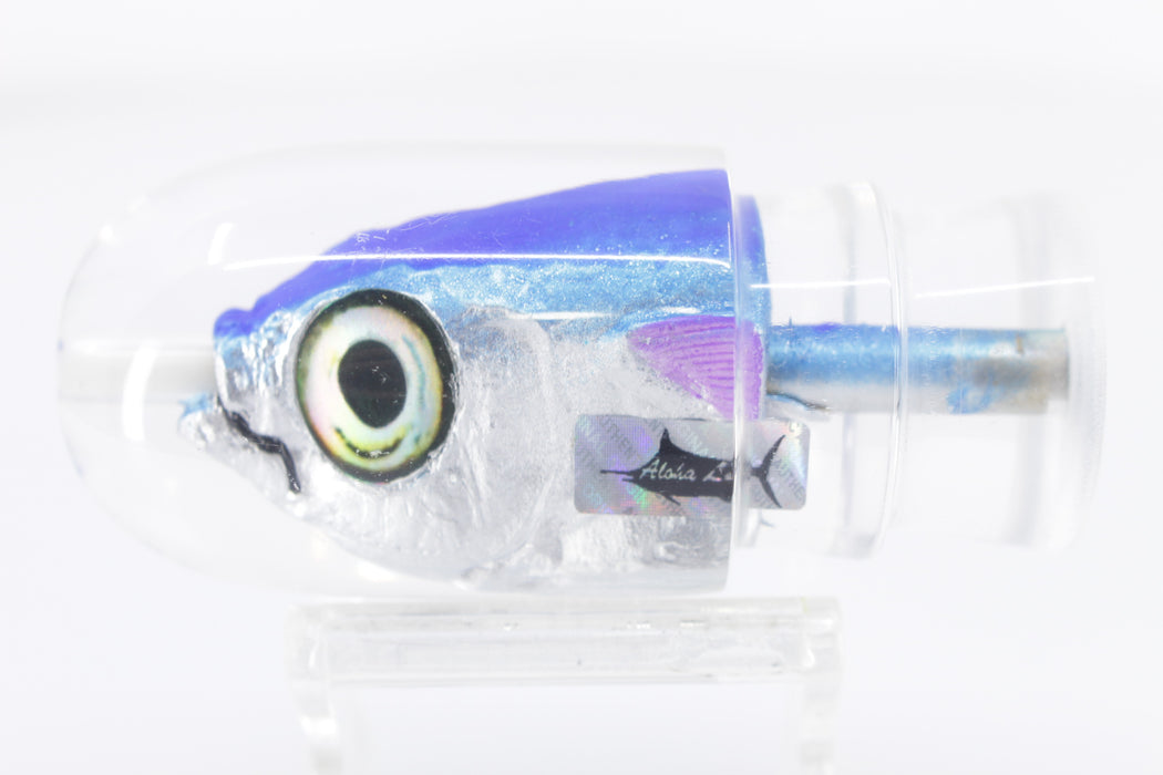 Aloha Lures Blue-Ice Blue Back Clear Large Magic Malolo 12" 6.3oz EZ-K