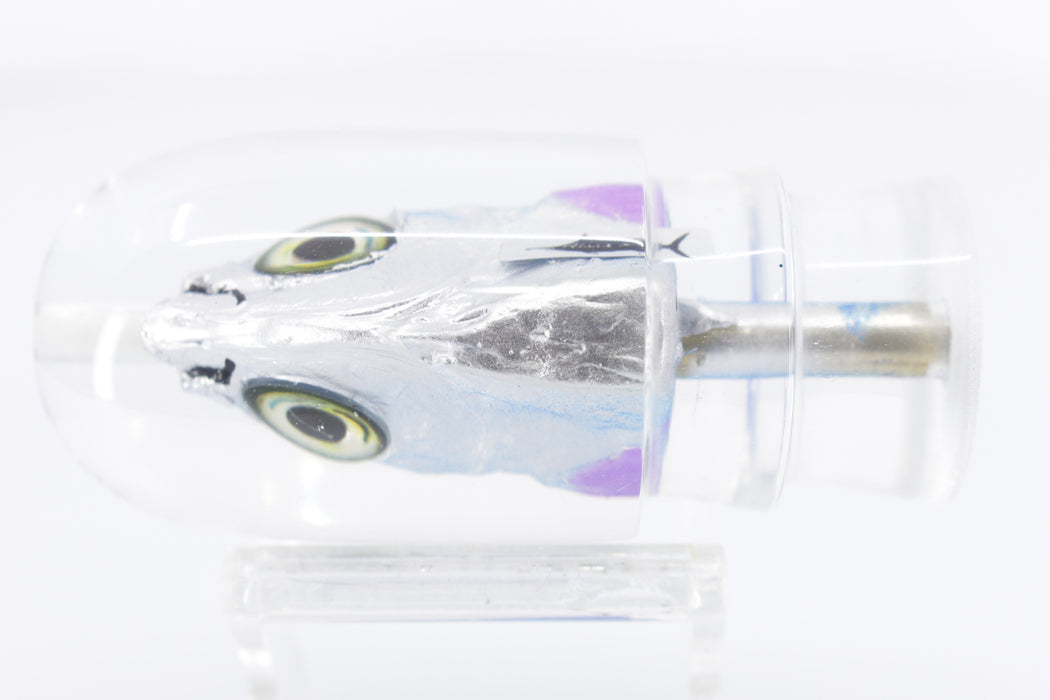 Aloha Lures Blue-Ice Blue Back Clear Large Magic Malolo 12" 6.3oz EZ-K