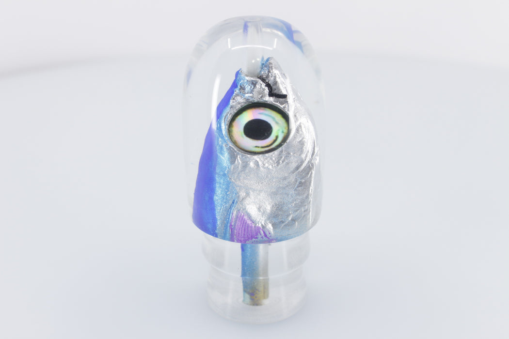 Aloha Lures Blue-Ice Blue Back Clear Large Magic Malolo 12" 6.3oz EZ-K