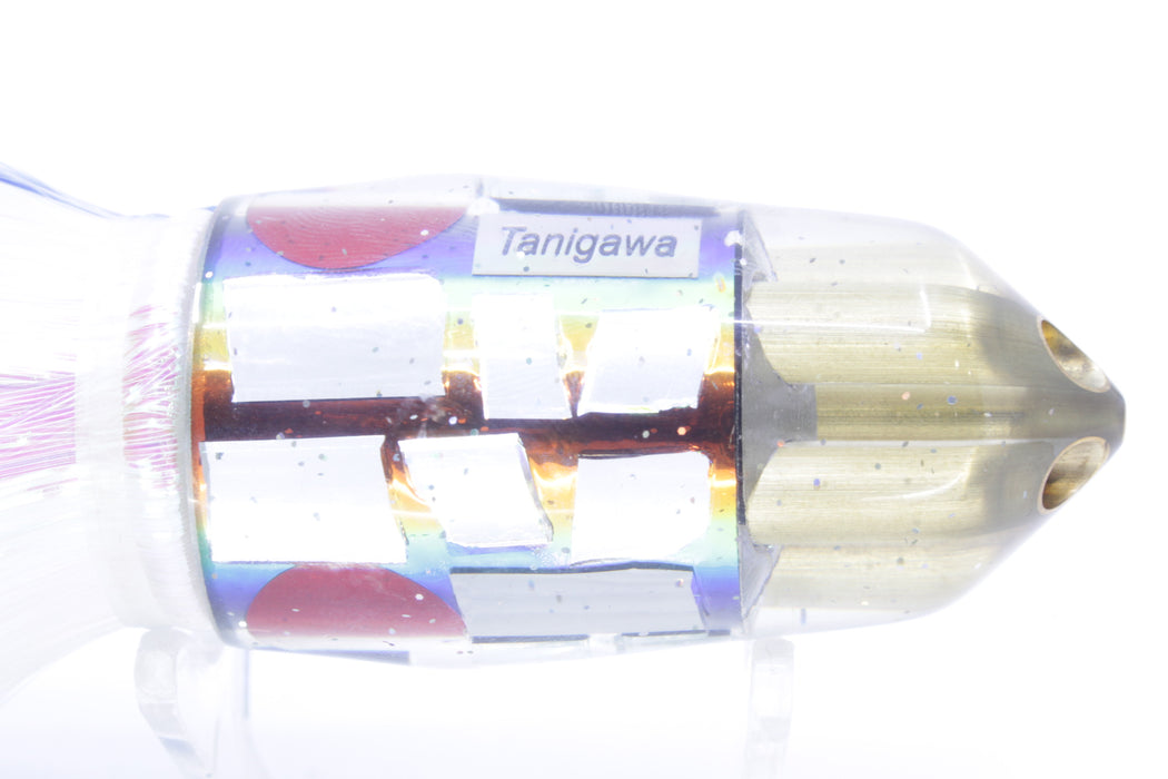 Tanigawa Lures Sunset Rainbow Cracked Glass American Express 4-H Bullet 9"+ 9oz Strobez