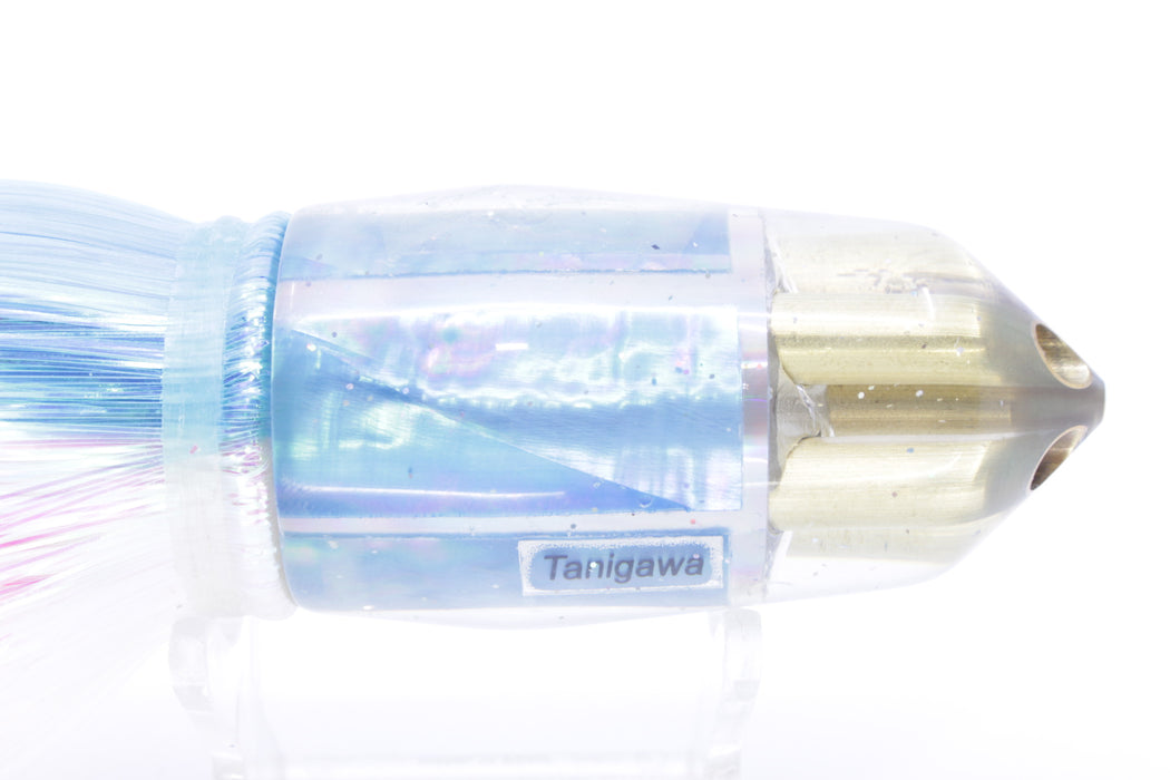 Tanigawa Lures Ice Blue MOP American Express 4-H Bullet 9"+ 9oz Strobez Ice Blue-White EZ-K