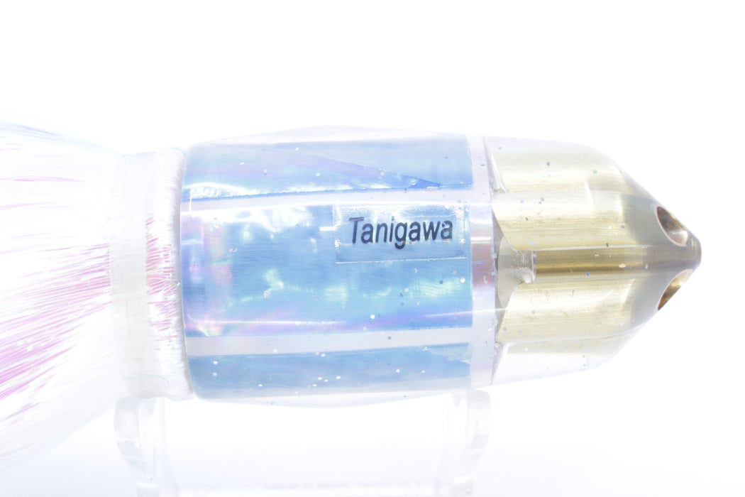 Tanigawa Lures Ice Blue MOP American Express 4-H Bullet 9"+ 9oz Strobez Ice Blue-White EZ-K