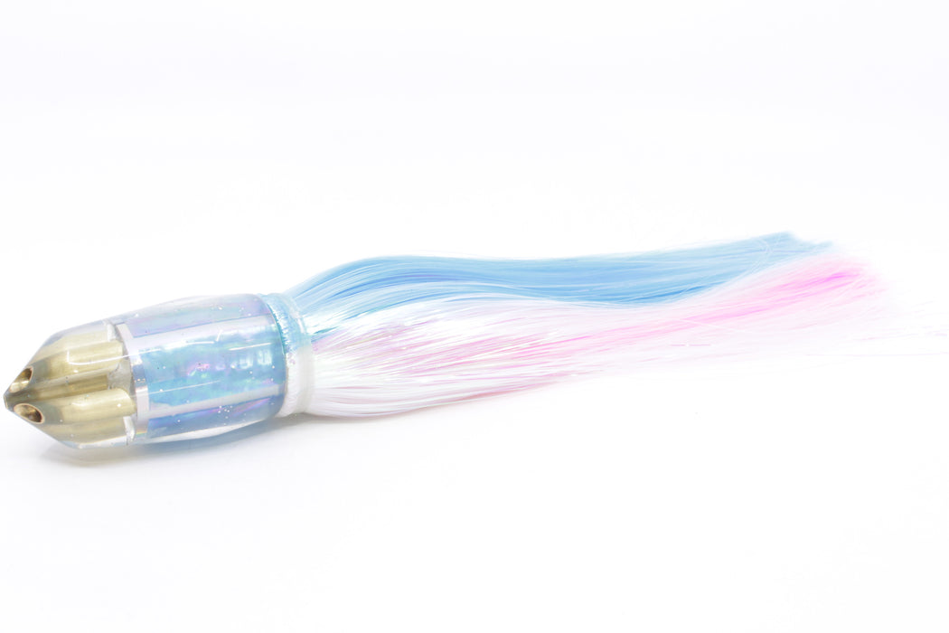 Tanigawa Lures Ice Blue MOP American Express 4-H Bullet 9"+ 9oz Strobez Ice Blue-White EZ-K