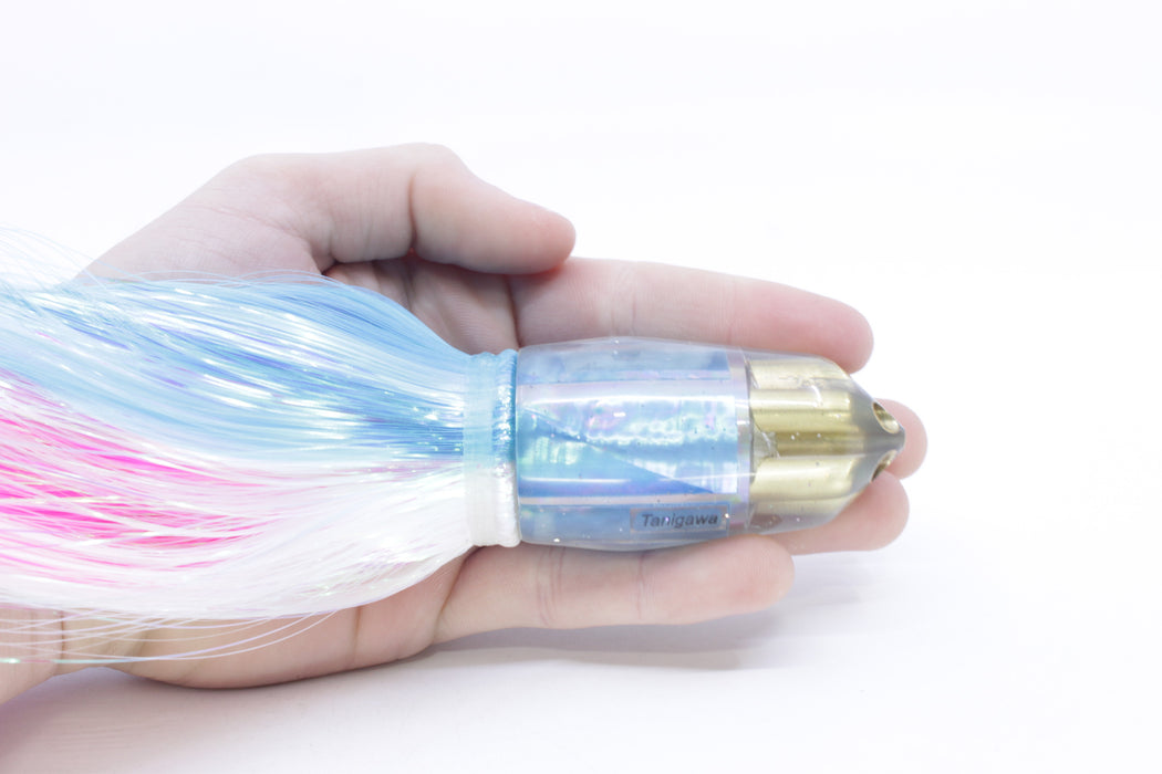 Tanigawa Lures Ice Blue MOP American Express 4-H Bullet 9"+ 9oz Strobez Ice Blue-White EZ-K