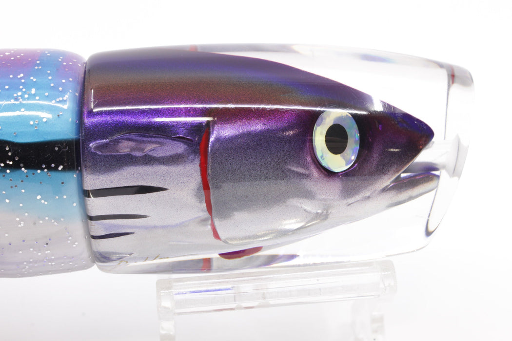 JB Signature Lures Skipjack Deep Purple-Plum Back Large Thumper 12" 8.8oz Skirted EZ-K