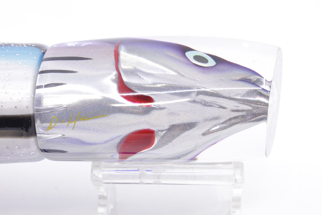 JB Signature Lures Skipjack Deep Purple-Plum Back Large Thumper 12" 8.8oz Skirted EZ-K