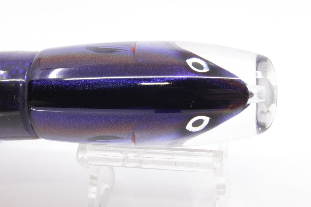 JB Signature Lures Skipjack Deep Purple Back Medium Plunger 9" 5oz Skirted EZ-K