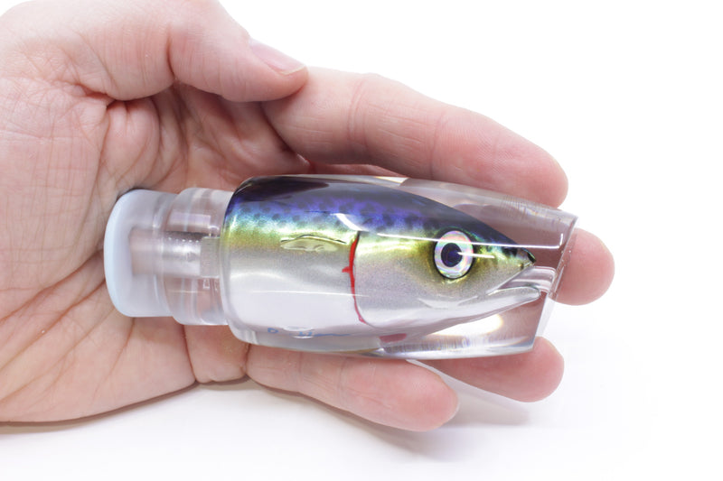JB Signature Lures Green Mackerel Medium Plunger 9" 3.7oz Skirted
