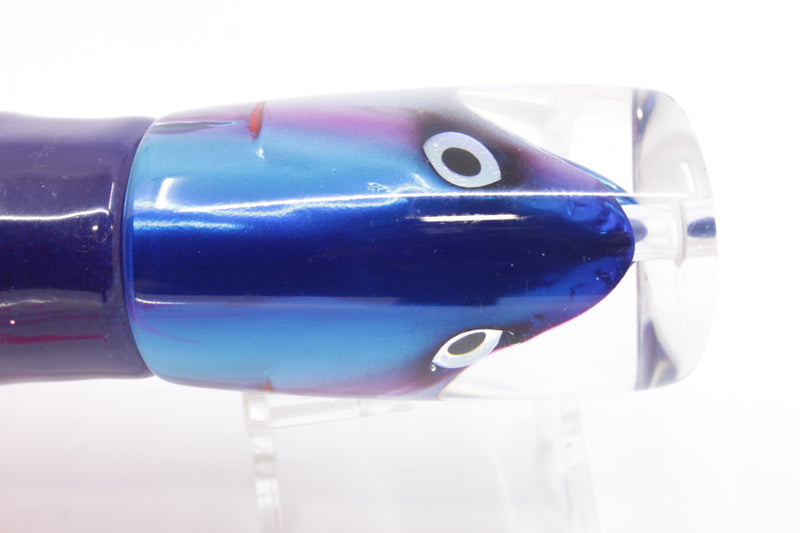 JB Signature Lures Pink-Silver Blue Back Large Shorty 12" 8oz Skirted Blue-Silver/Pink