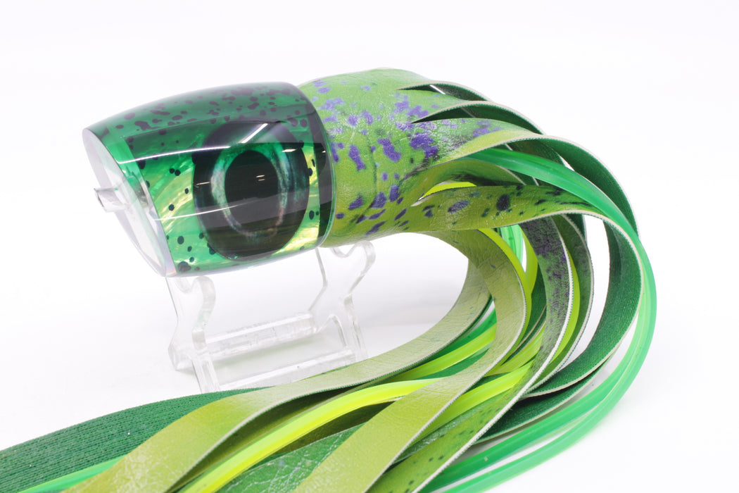 Moyes Lures Mahi Mahi MOP Green Back Bushmaster 12" 7.5oz ALV Vinyl Mahi