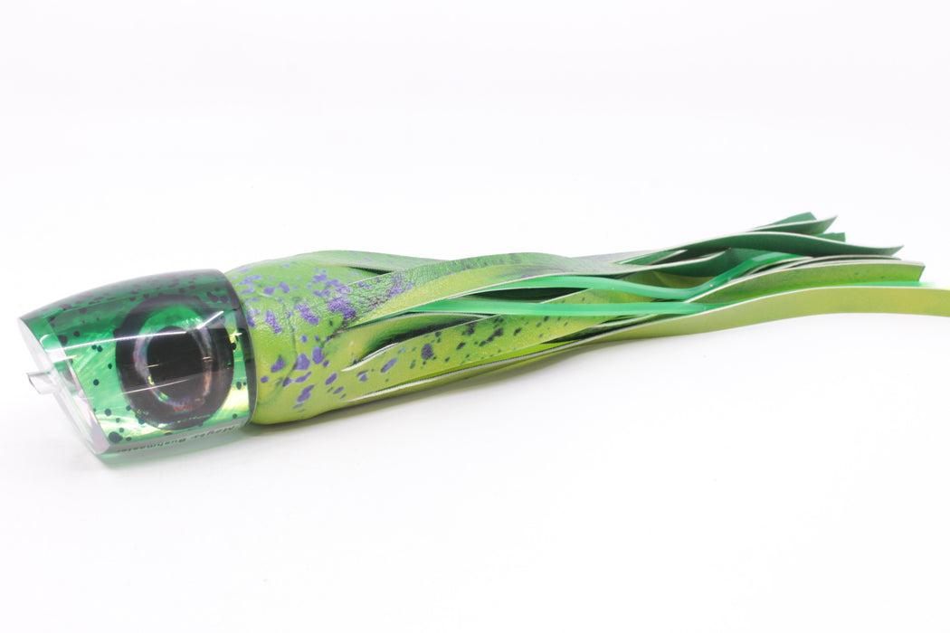 Moyes Lures Mahi Mahi MOP Green Back Bushmaster 12" 7.5oz ALV Vinyl Mahi