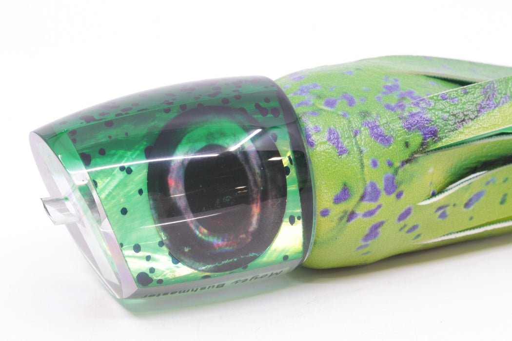 Moyes Lures Mahi Mahi MOP Green Back Bushmaster 12" 7.5oz ALV Vinyl Mahi