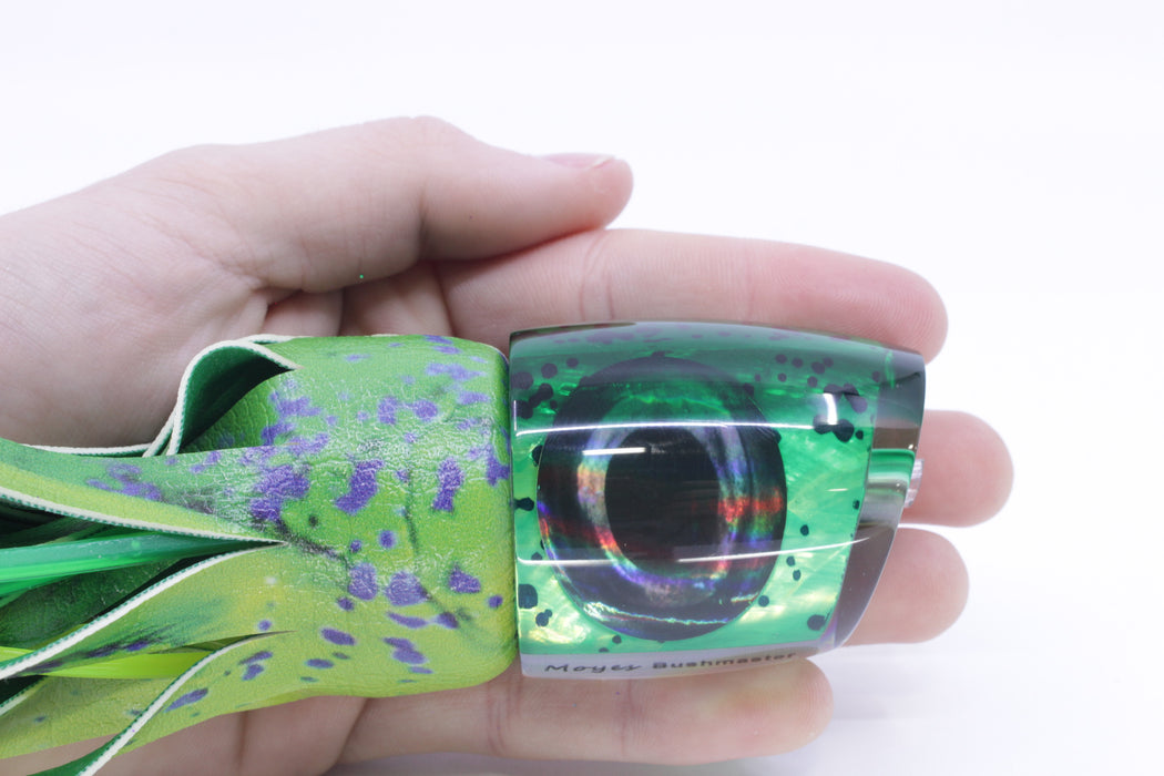 Moyes Lures Mahi Mahi MOP Green Back Bushmaster 12" 7.5oz ALV Vinyl Mahi