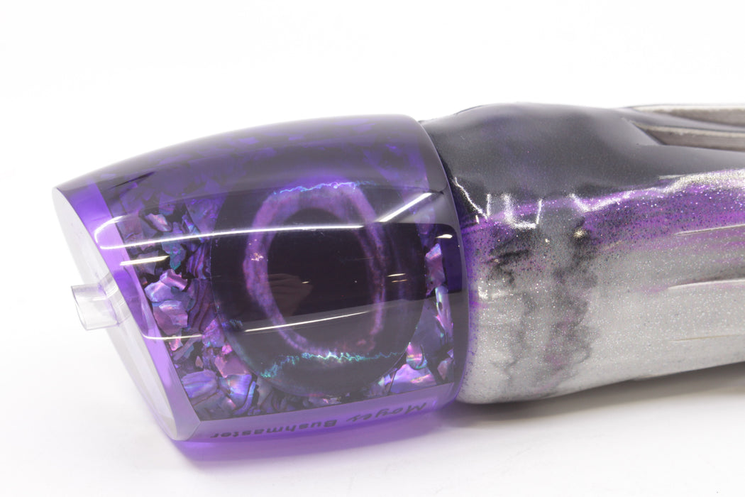 Moyes Lures Light Purple S&P Purple Back Bushmaster 12" 7.5oz Fire Tailz Vinyl Purple Drip