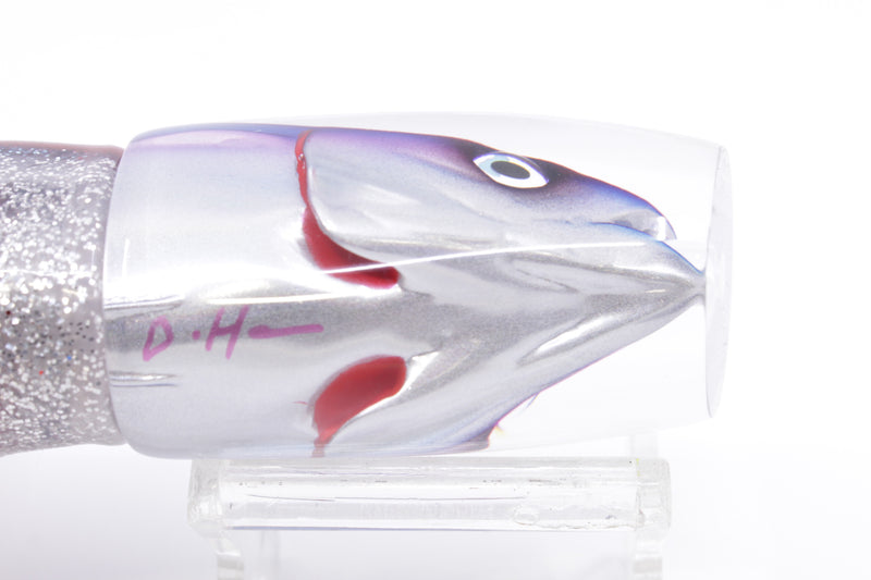 JB Signature Lures Pink-Silver Blue Back Medium Straight Shooter 9" 5.5oz Skirted