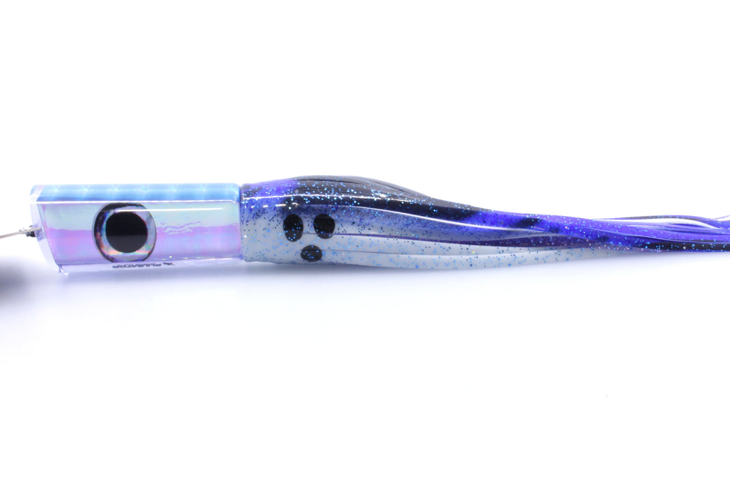 Pulsator Lures Ice Rainbow Taxi Eyes Tube 14" 9oz Skirted Black-Blue-White