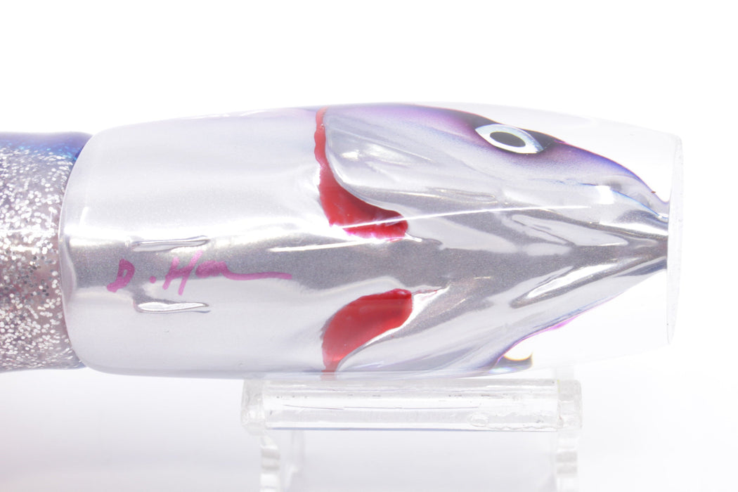 JB Signature Lures Pink-Silver Blue Back Large Plunger 12" 9oz Skirted Blue-Silver/Pink EZ-K