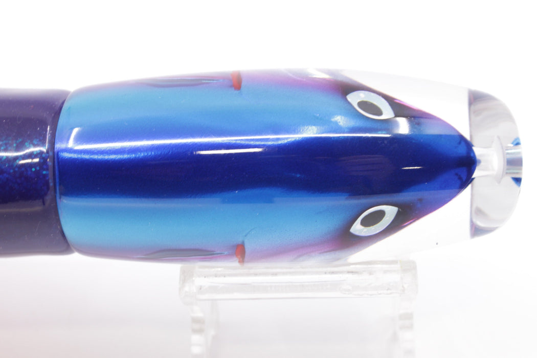 JB Signature Lures Pink-Silver Blue Back Large Plunger 12" 9oz Skirted Blue-Silver/Pink EZ-K