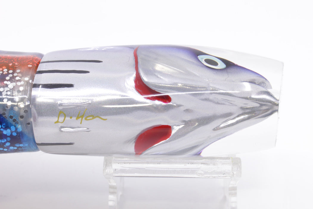 JB Signature Lures Skipjack Deep Purple Back Large Plunger 12" 9oz Skirted EZ-K