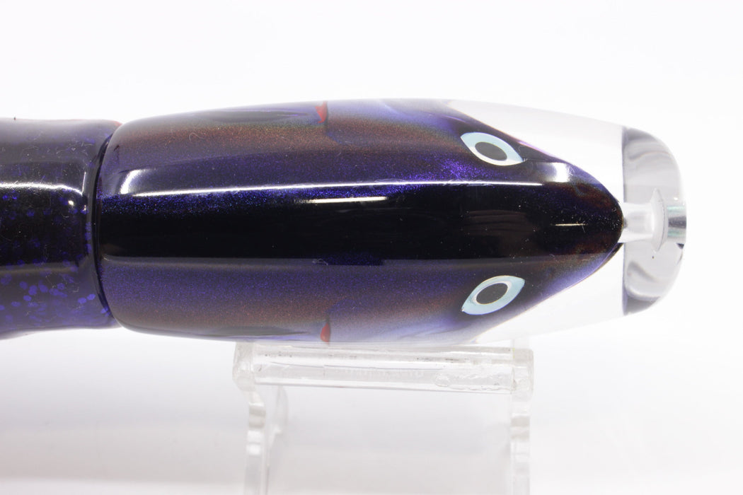 JB Signature Lures Skipjack Deep Purple Back Large Plunger 12" 9oz Skirted EZ-K
