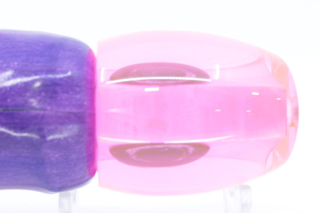 Moyes Lures Pink MOP Taxi Eyes Medium Blaster 12" 6oz FT Vinyl Purple Eclipse