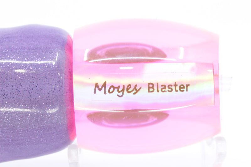 Moyes Lures Pink MOP Taxi Eyes Medium Blaster 12" 6oz FT Vinyl Purple Eclipse